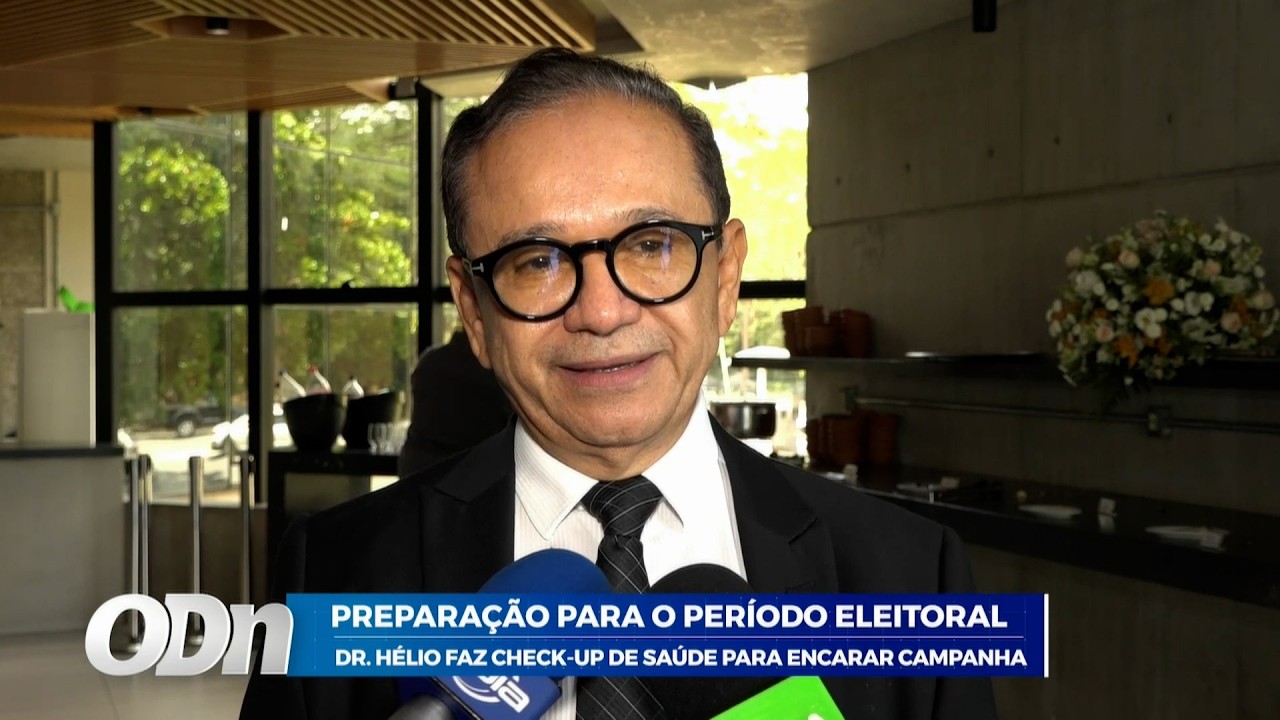 Permanência garantida no MDB: Dr. Hélio diz que fica no partido para disputar eleição 06 02 2026