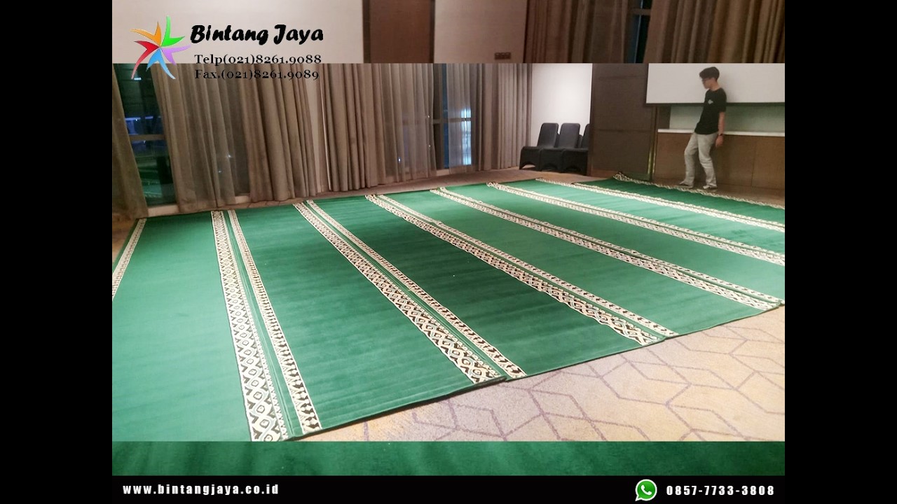 Sewa Karpet Sajadah Panjang Warna Hijau Jakarta untuk Ibadah Nyaman dan Rapi