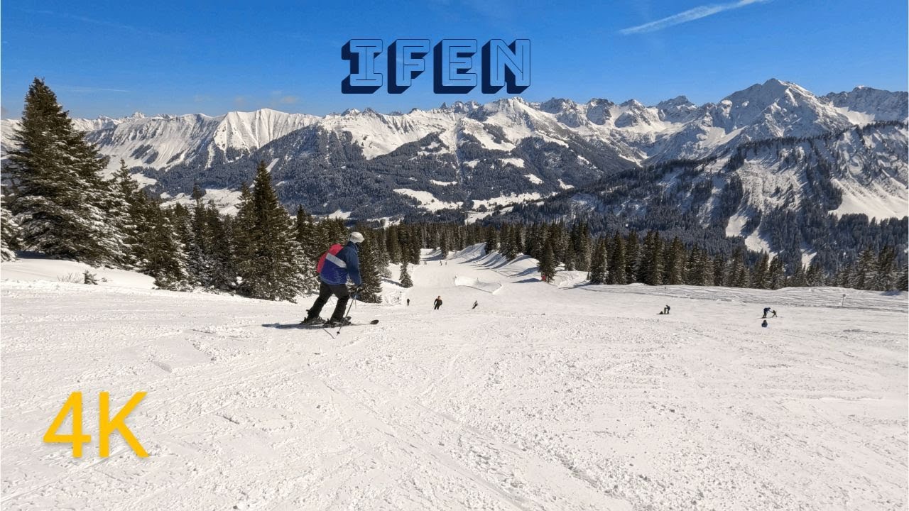 Skigebiet Ifen: Piste 5 und Piste 6