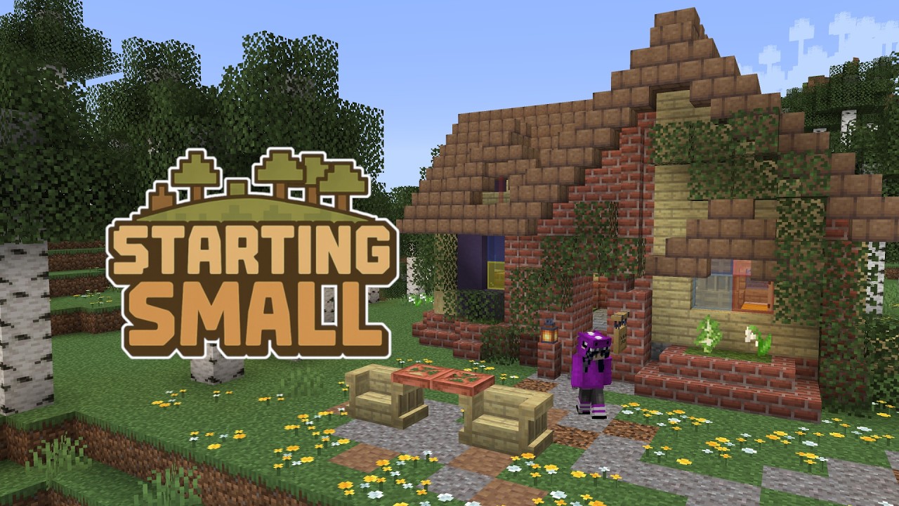This Biome Hid a Secret That Improved My Building Toolset | Starting Small Minecraft Challenge