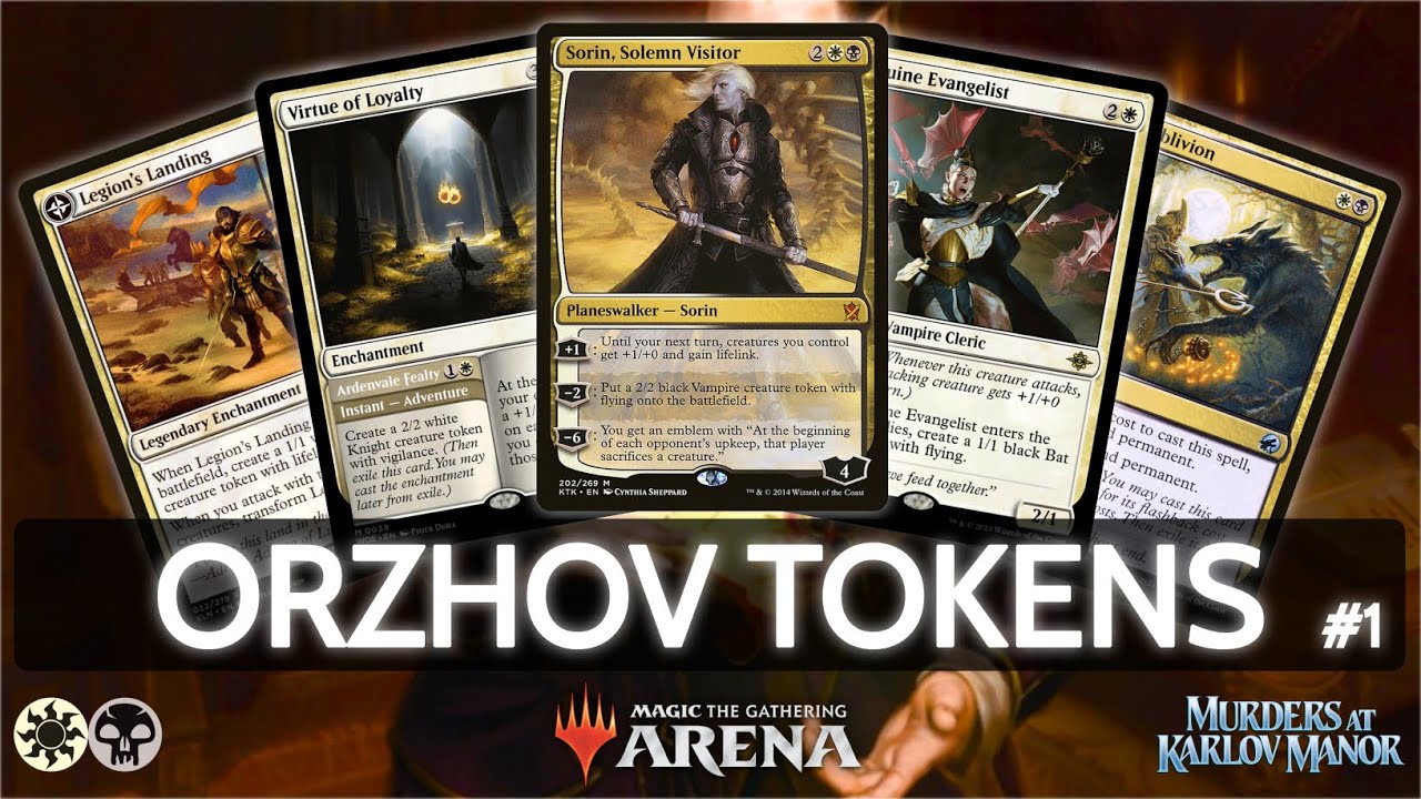 ⚪⚫ Orzhov Tokens, part 1 | MTG Arena | Explorer | BO3 | Murders at Karlov Manor