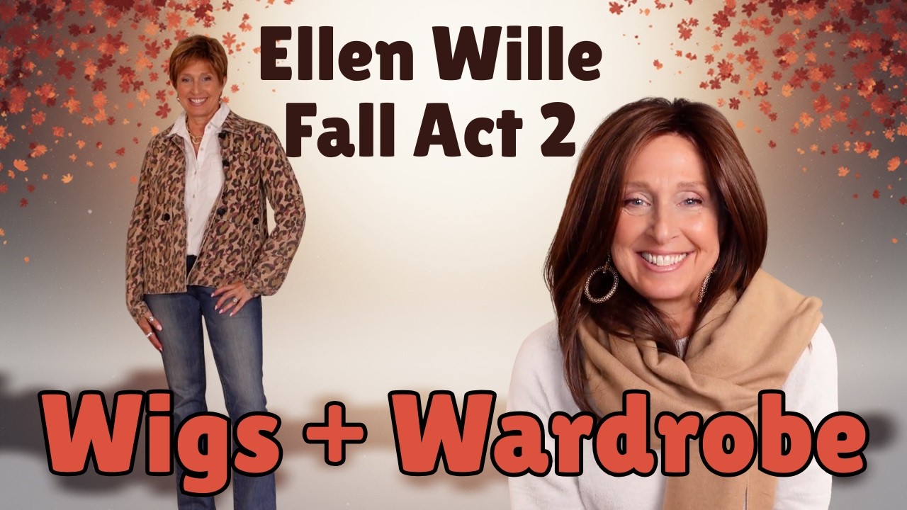Парики Ellen Wille Fall Act 2 🍁 | 5 новых стилей + вдохновение для осенних нарядов!
