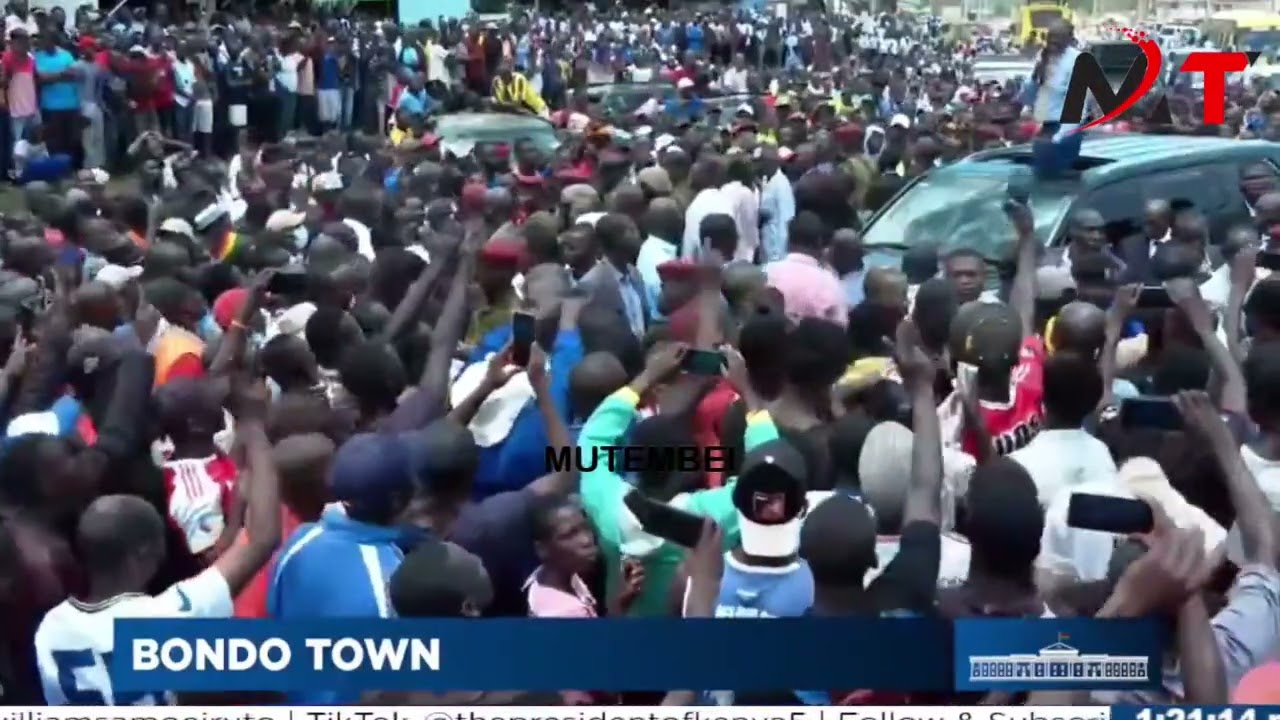GACHAGUA PANICS AS RUTO DESTROY HIM IN BONDO!!