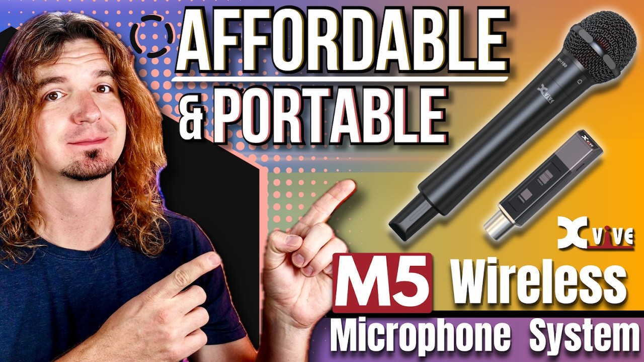 Xvive M5: Compact Wireless Mic System on a Budget