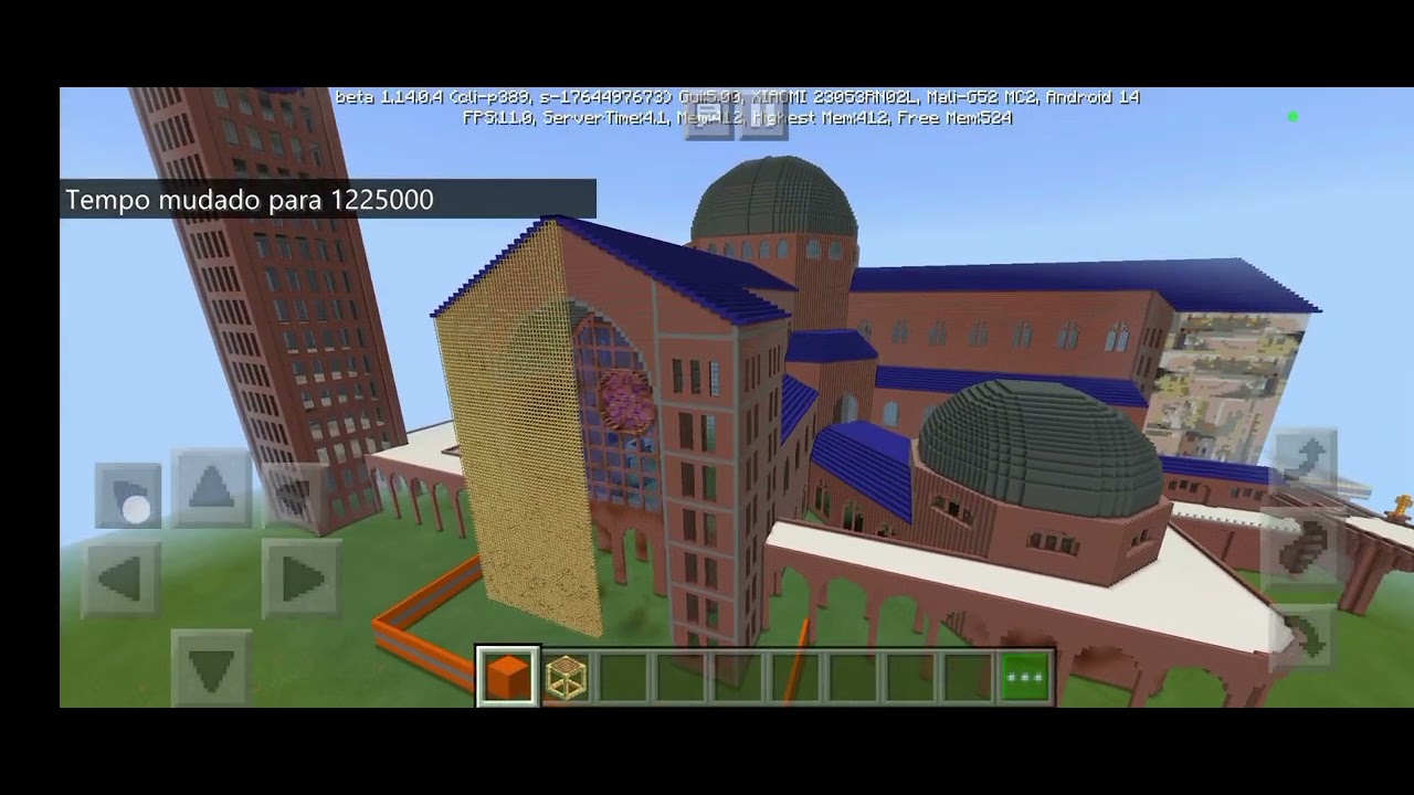 Aparecida no Minecraft em setembro de 2025#aparecidadonorte #minecraft 