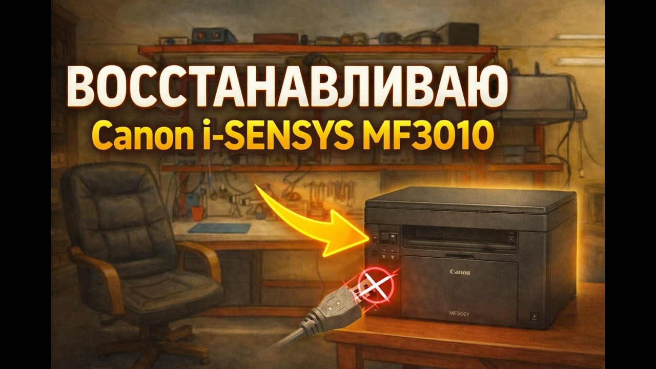 Canon MF3010 не подключается по USB