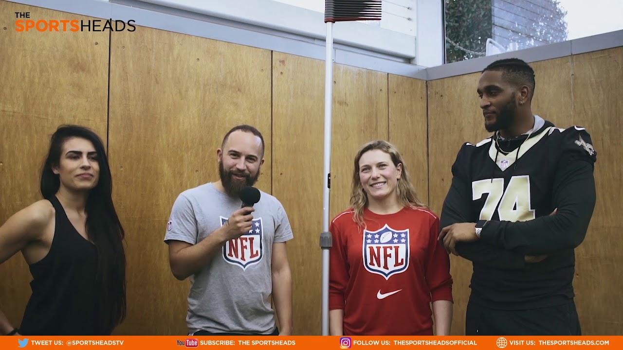 The SportsHeads | NFL Combine with Phoebe Schecter & Alex Jenkins