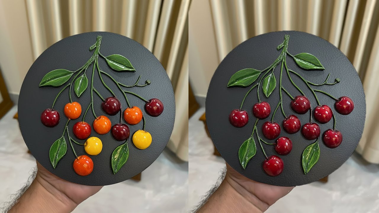 Best wall decoration 👌 ideas || Texture art || Clay art
