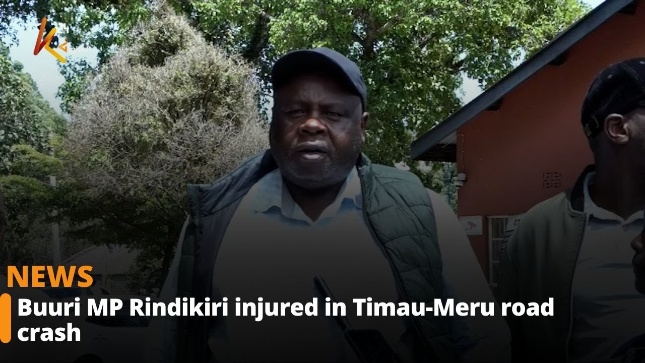 Buuri MP Rindikiri injured in Timau-Meru road crash
