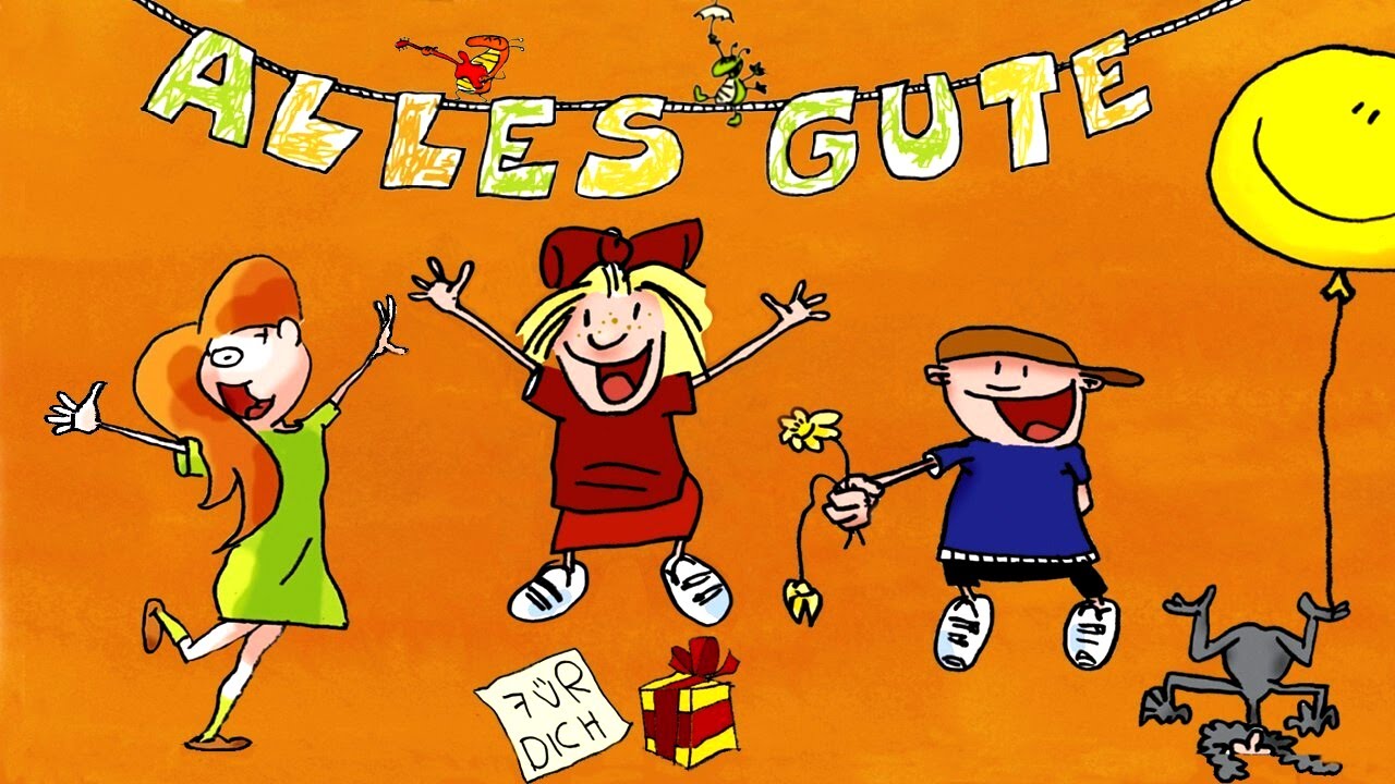 Kinderlieder Sternschnuppe - Geburtstagslied - Alles Gute
