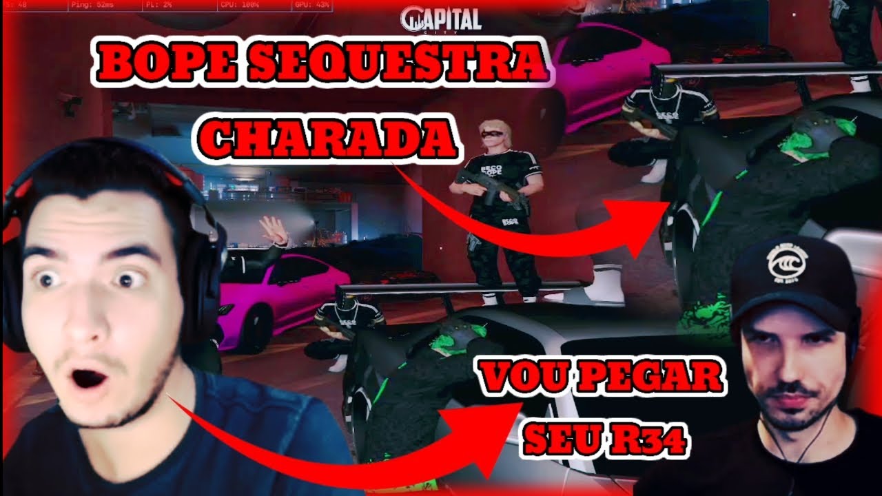 🔥 INACREDITÁVEL 🔥/DEIXOU O BOPE FURIOSO 😱///CHARADA 4MEAÇOU TER VOLTA//GTA RP
