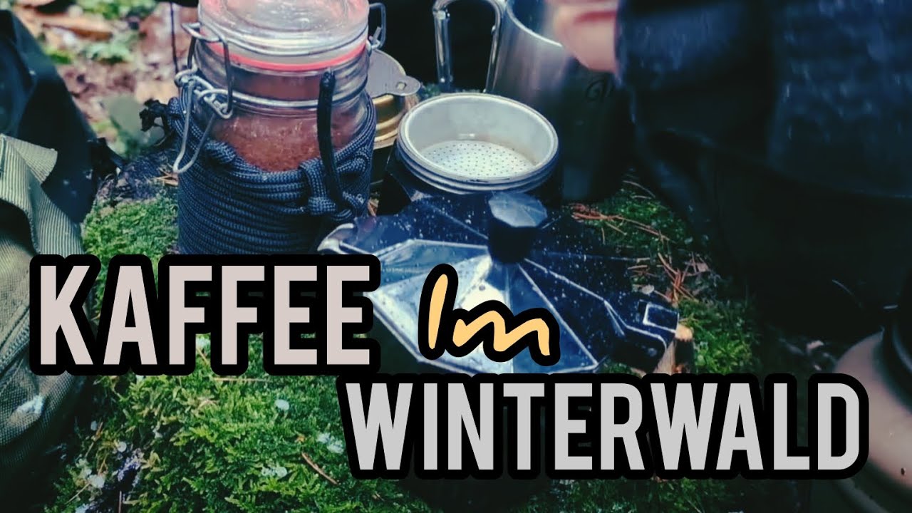 Schneeflocken und Kaffeeduft im Wald| Rotwildsichtung🦌🌲
