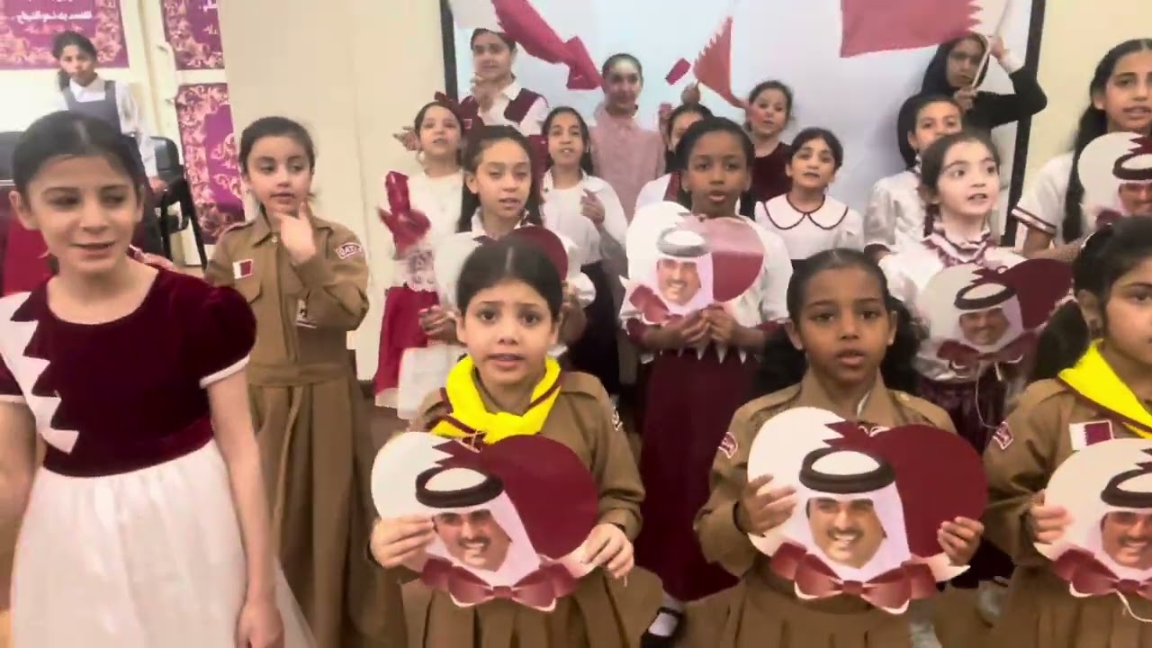 أنشودة «حفظ الله تميم»  مشاركة الطالبات الموهوبات بالصفوف الثالث – الرابع – الخامس – السادس