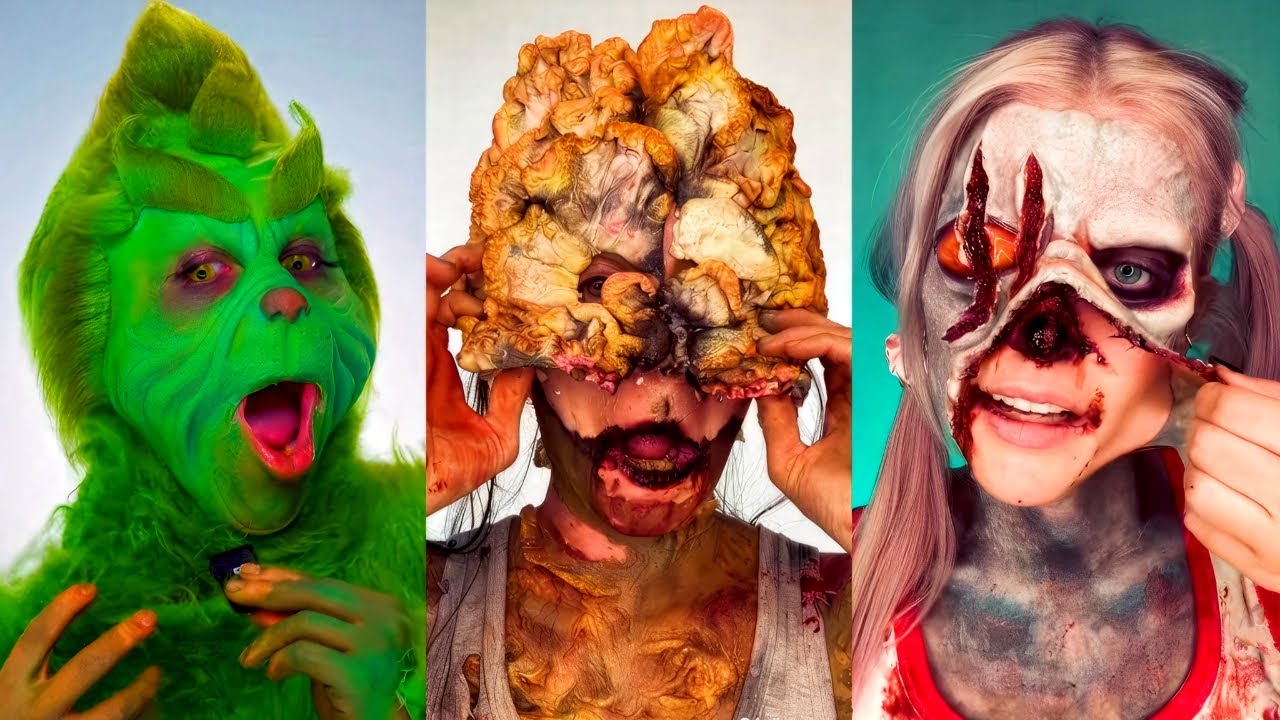 Removal of Special Effects (SFX) Makeup vs No Makeup