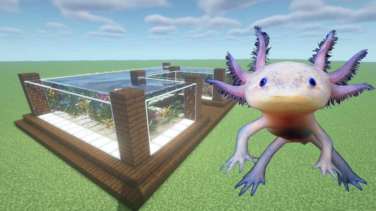 How To Make an Axolotl Farm in Minecraft PE