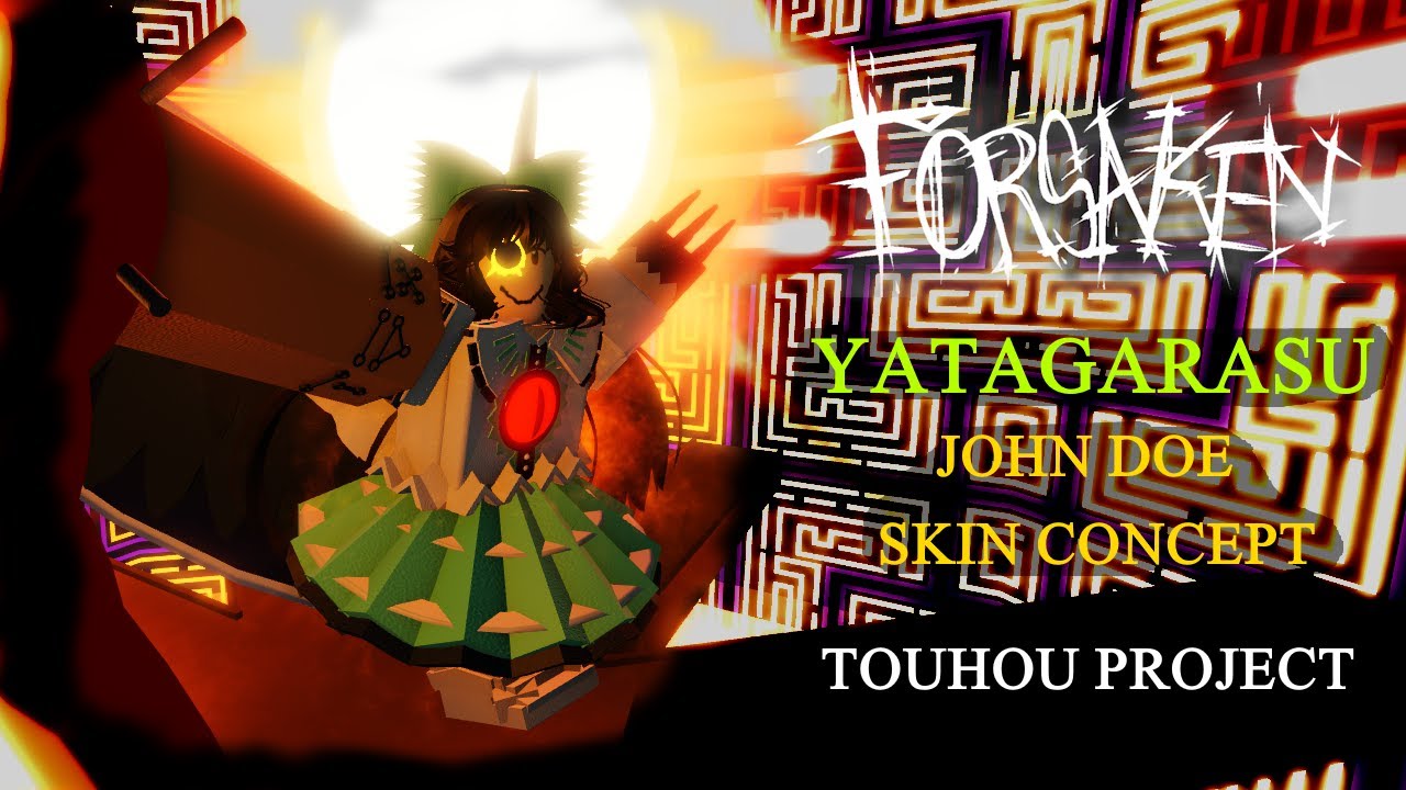 Utsuho John Doe | Forsaken Touhou Skin Concept