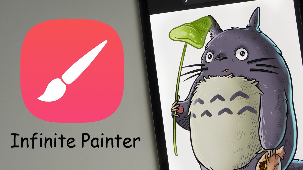 Как рисовать в Infinite Painter