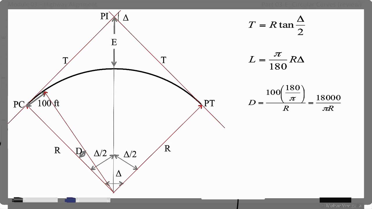 Module 03-E: Circular Curves (Review)