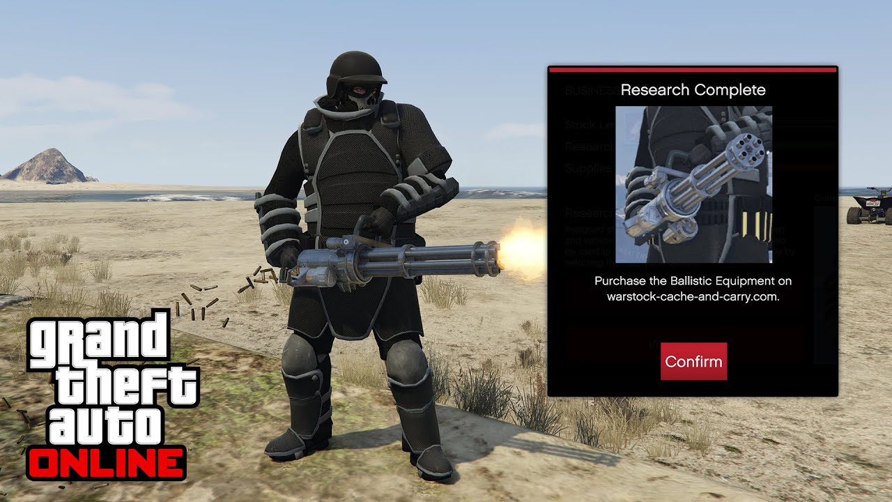 How to Unlock Ballistic Equipment in GTA Online / How to get Ballistic Equipment in GTA 5 Online