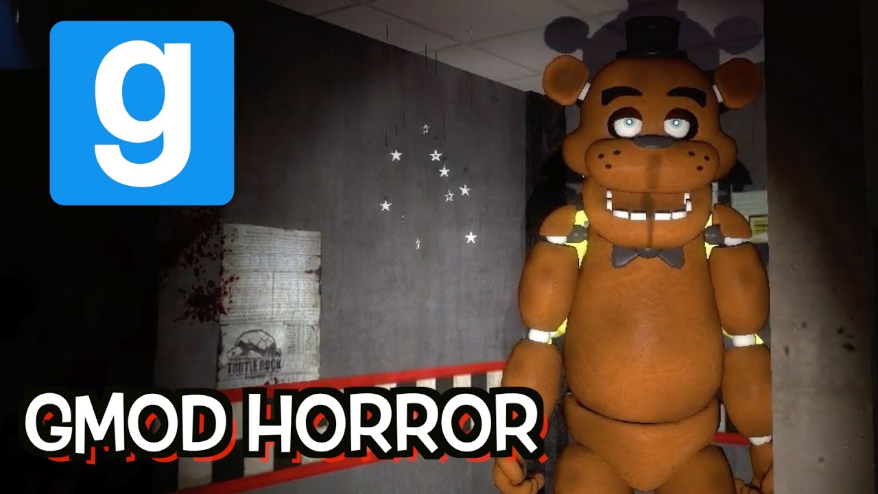 HI FREDDY! Five Nights At Freddy's Gmod Horror Map With Lordminion777!
