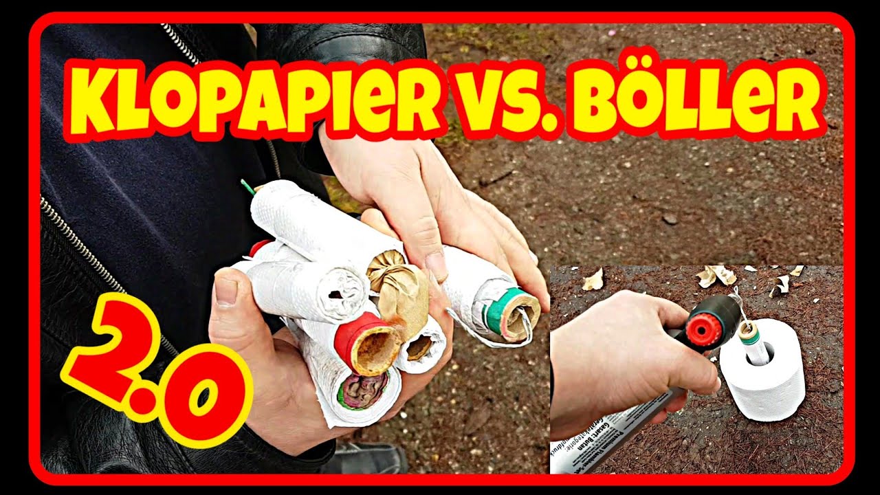 Böller vs. Klopapier 2.0 / Bekommen wir die Rolle mit Funke SB2 zerstört? #MCBöllerTester