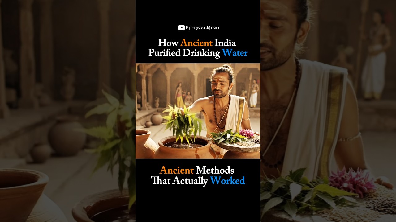 How Ancient India Purified Drinking Water!! 