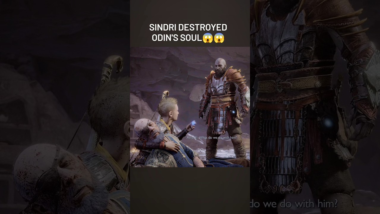 Why Sindri Destroyed Odin's Soul | God of War Ragnarok Ending Explained । 