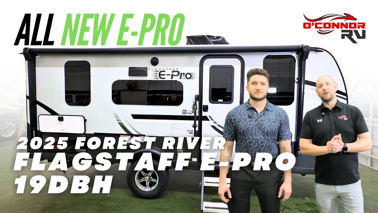 2025 Forest River Flagstaff E-Pro 19DBH! With Voice Command Technology