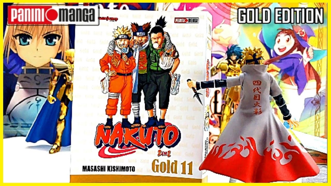 Naruto Gold Edition Revisi&oacute;n Manga Tomo 11 Editorial Panini M&eacute;xico ⭕️