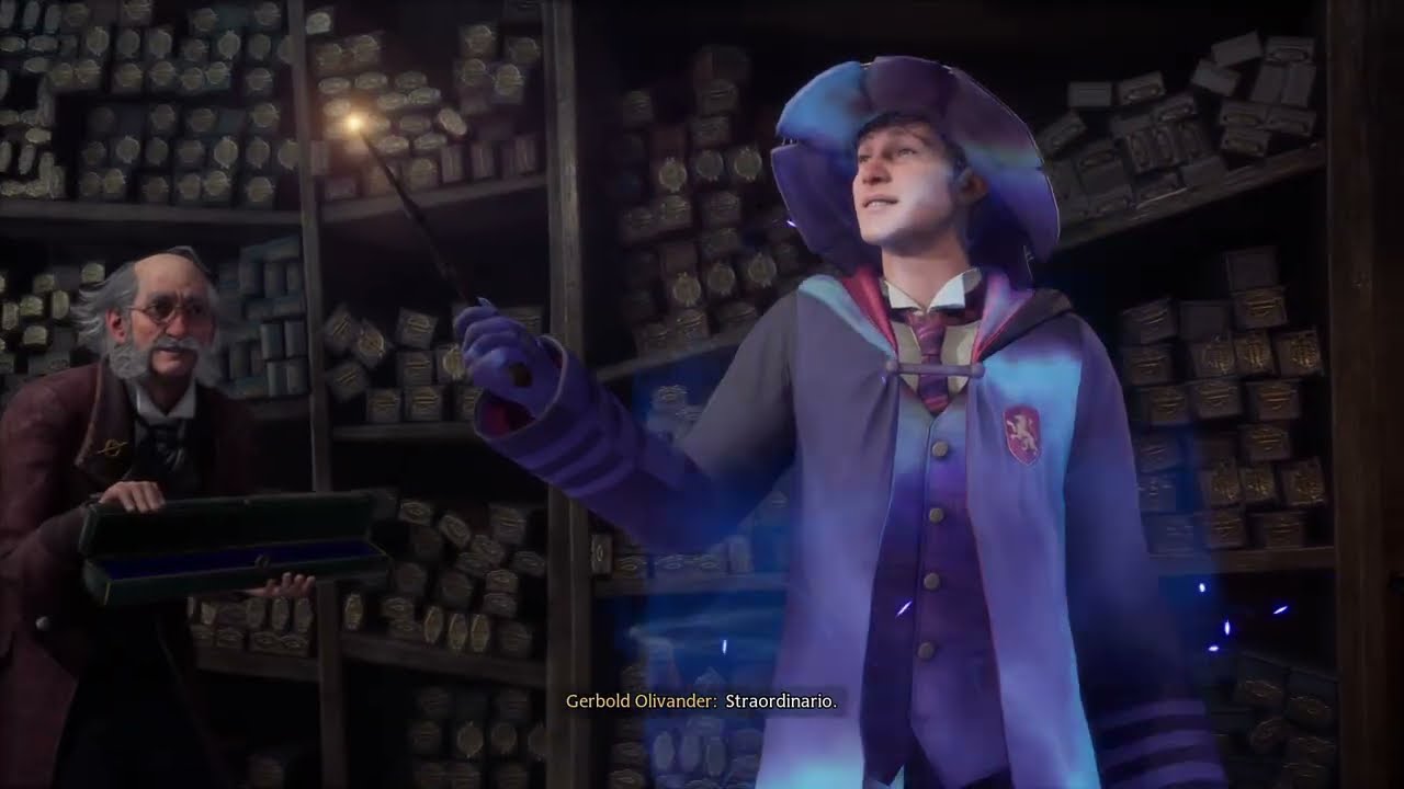 La nuova bacchetta e la biblioteca proibita ep 3 - Hogwarts Legacy