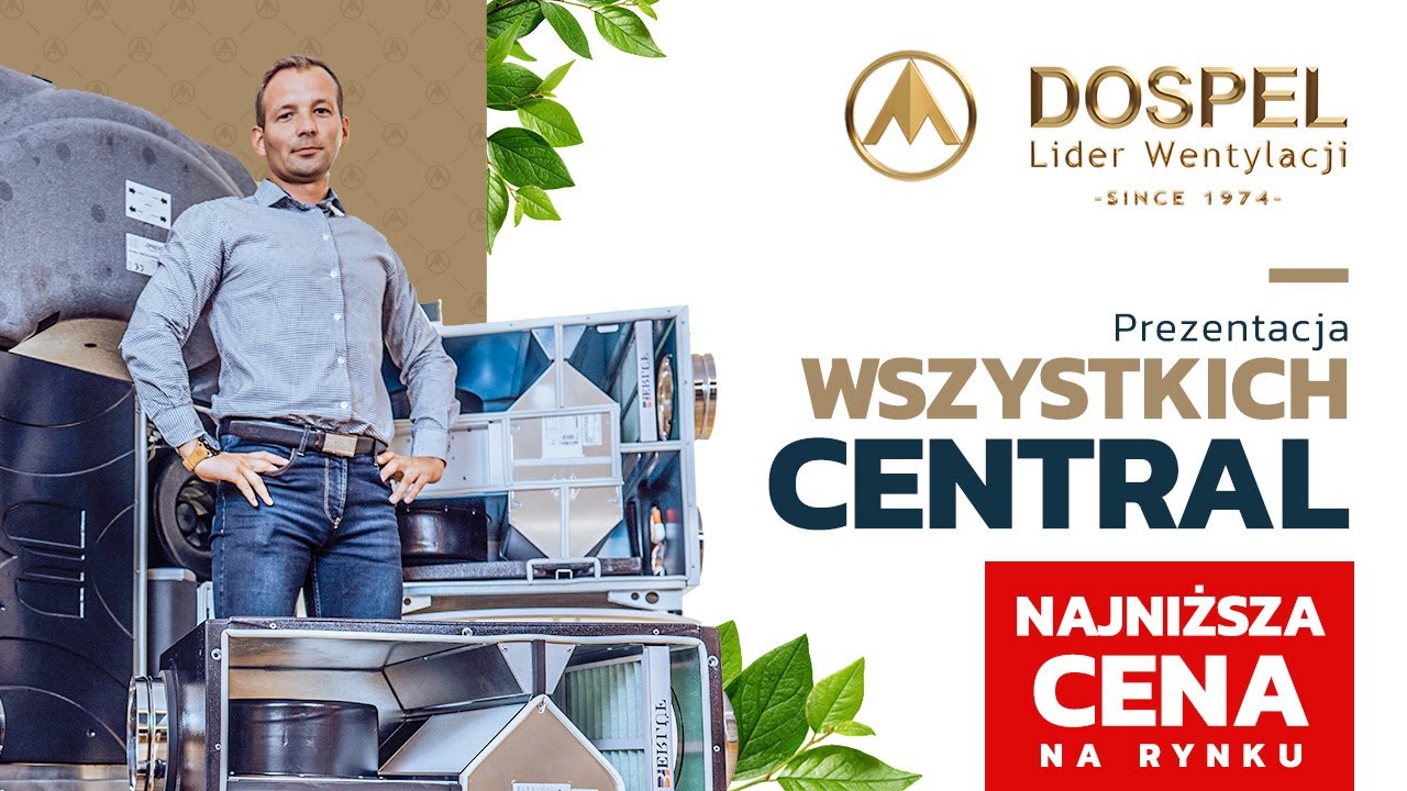 Prezentacja wszystkich rekuperatorów| Centrale wentylacyjne Dospel/Berlüf | Rekuperacja | Wentylacja