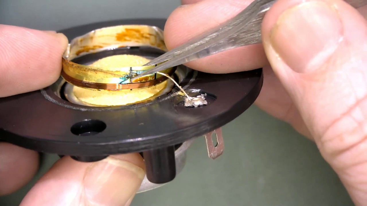 EEVblog #1076 - KRK Textile Dome Tweeter Teardown
