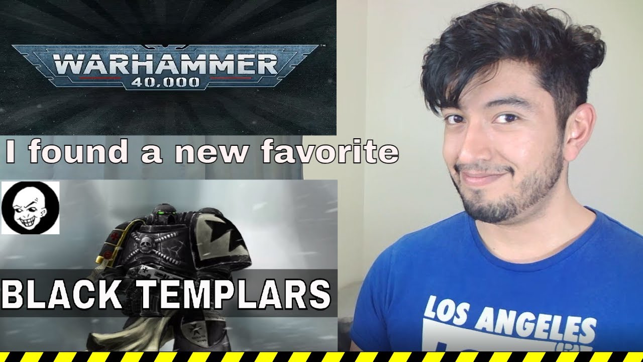 Marine Reacts to WH40k The Black Templars Part 1 (By Baldermort)