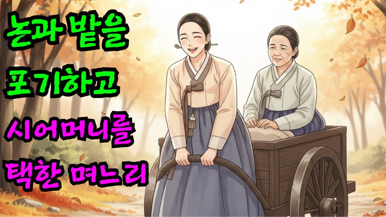 재산 분배 때 병든 시어머니를 선택한 맏며느리, 10년 뒤 벌어진 소름 돋는 반전