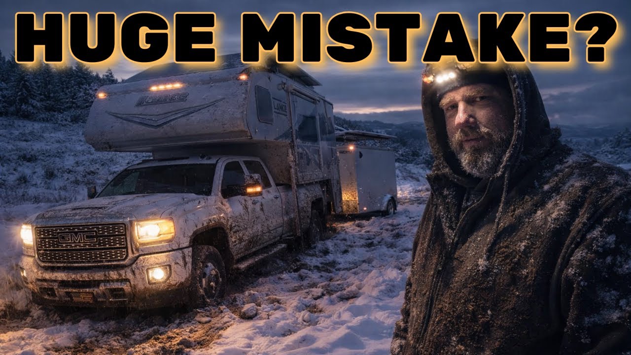 Winter Disaster...Maybe buying This OFF-GRID Property Was A Bad Idea