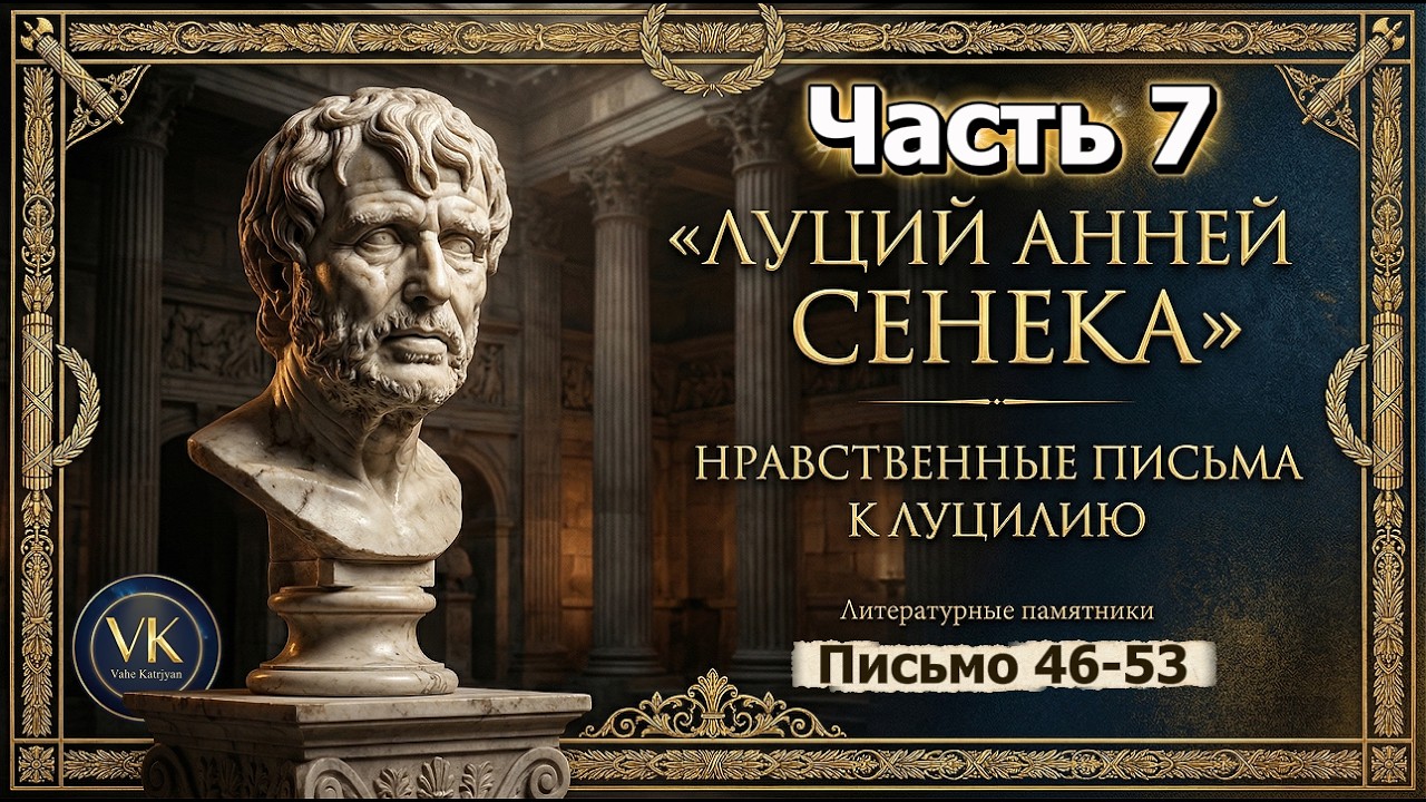 Сенека: Нравственные письма к Луцилию (Письма 46-53) | Философия Стоицизма | Аудиокнига