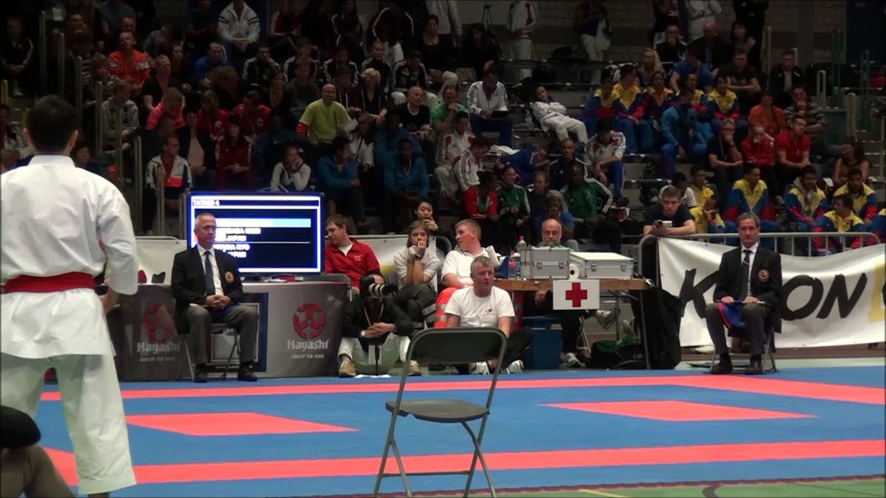 Karate1 PL, Frankfurt/Hanau 2013 - SHIMBABA vs. KIYUNA - Kata male FINAL