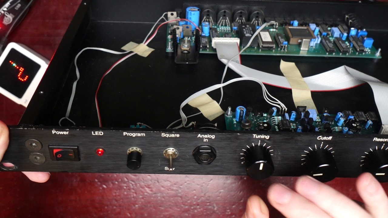 Tuning TB-303 synth (repair tip)