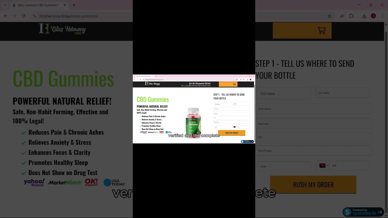 Bliss Harmony CBD Gummies Review