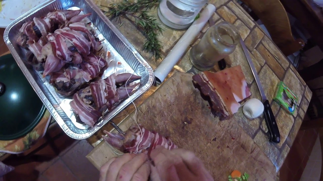 UN CACCIATORE DI BECCACCE in cucina . Le mie Beccacce alla cacciatora 03.02.2019
