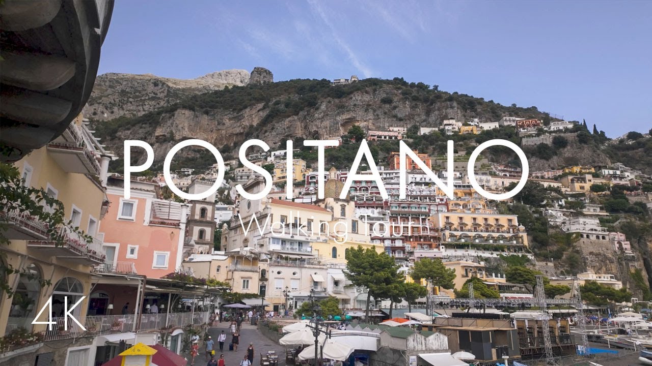 Positano | Italy | Walking Tour | 4K