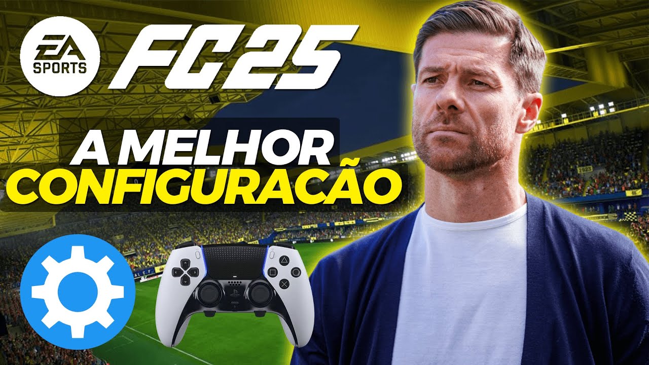 🚨MELHOR CONFIGURAÇÃO DO EA FC 25! CÂMERA E CONTROLE ATUALIZADOS💥