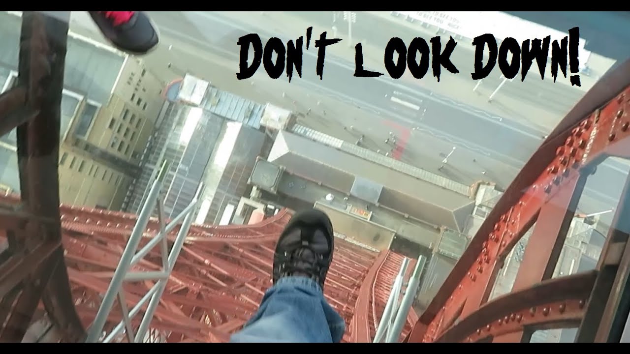 Blackpool Tower Eye journey to the top of the tower - VERY WINDY! #blackpooltower