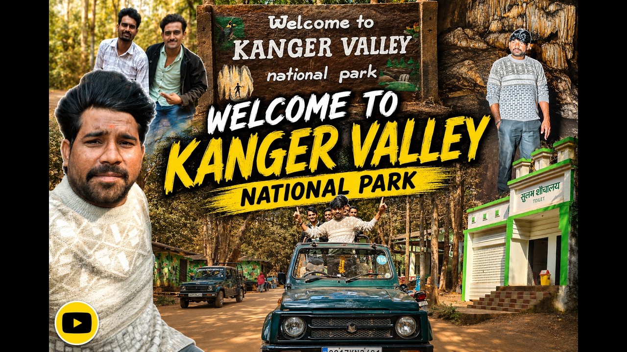 WELCOME TO KANGER VALLEY NATIONAL PARK Chhattisgarh  ashok_vlogs