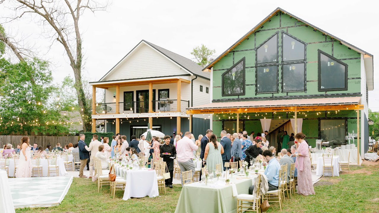 We Turned Our Dream Home Construction Site into a Wedding Venue!!! 