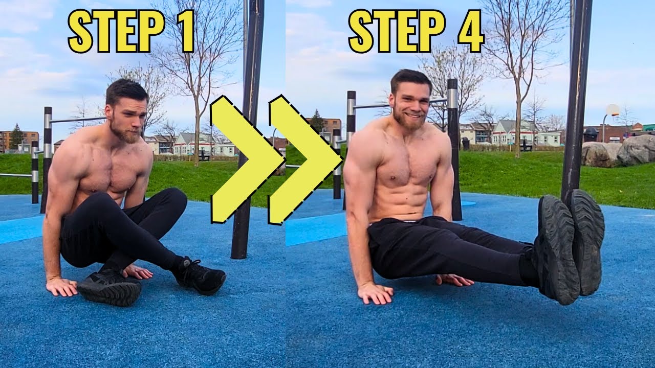 How To L Sit: STEP BY STEP Tutorial With Progression