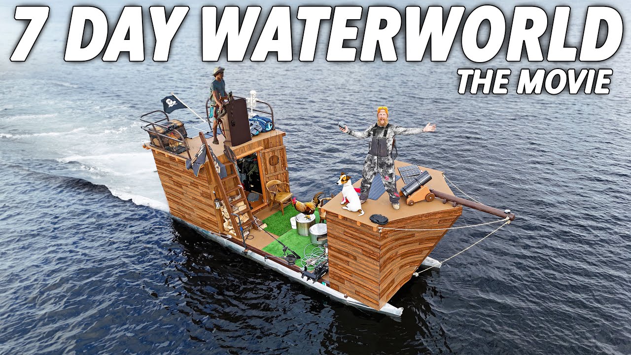 Surviving 7 Days On The Water /Waterworld Survival Challenge Season 2 - The Movie