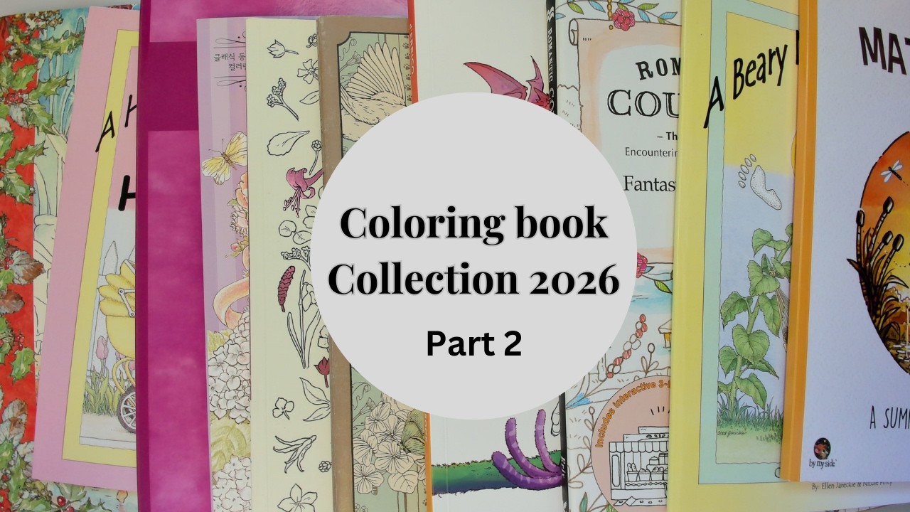 Coloring book collection 2026 part 2 #adultcolorbook
