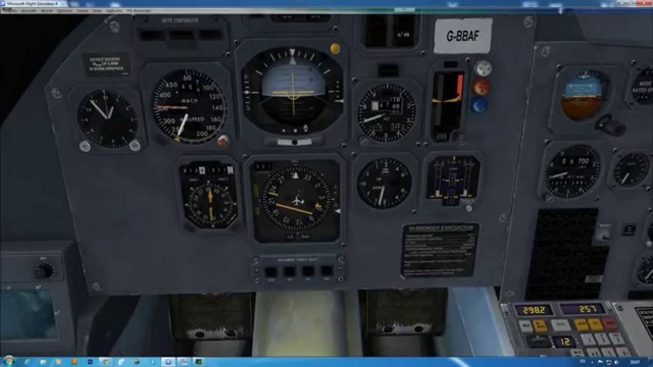 Captain Sim L1011. EGPF Approach and Landing.