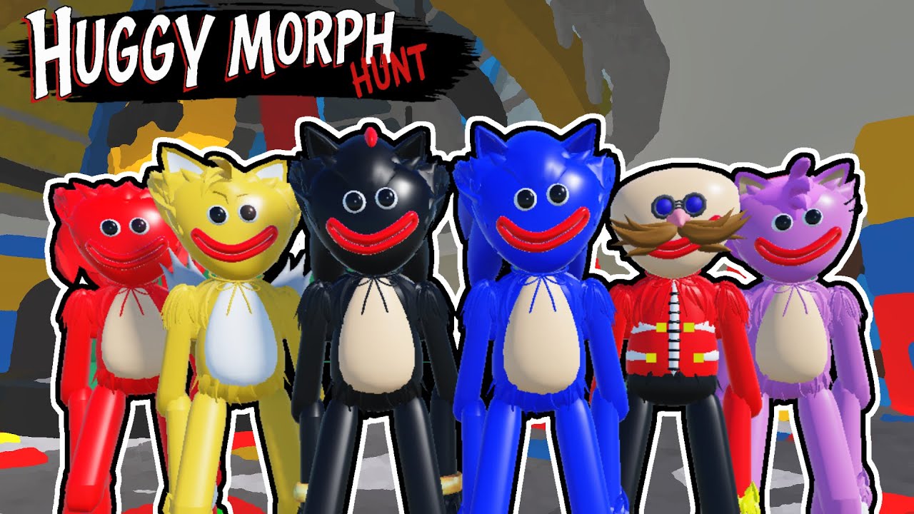 Getting All Sonic Morphs in Huggy Morph Hunt - Event 5: Gotta Go Quickly